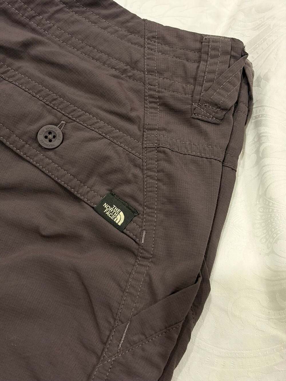 The North Face Horizon Tempest Roll-Up Hiking Pants Women's Brown Gray